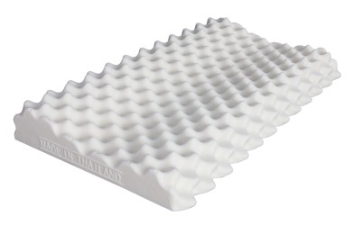 Thin Curved Latex Pillow